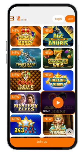 ZetBet Casino officiel